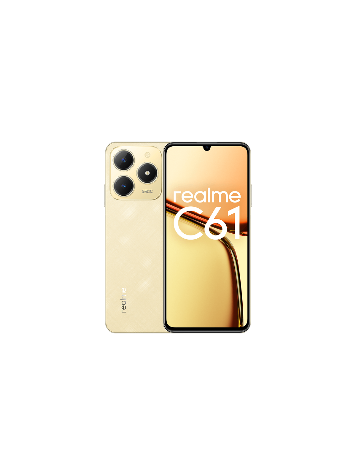 Realme C61 6+128GB / Sparkle Gold