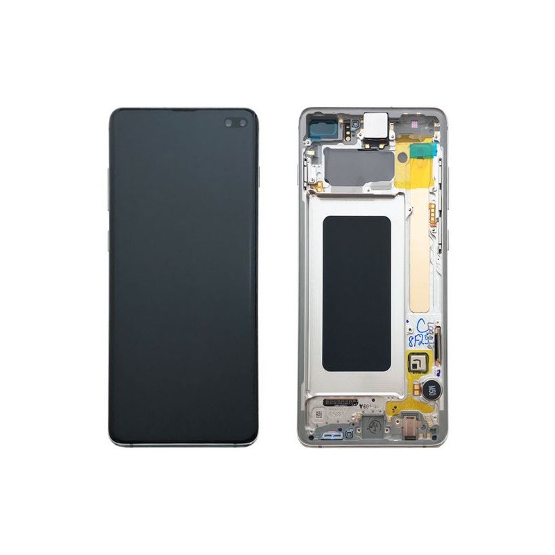 SM-G975 MODUŁ PRZEDNI+LCD+TSP white GH82-18849B SAMSUNG S10+
