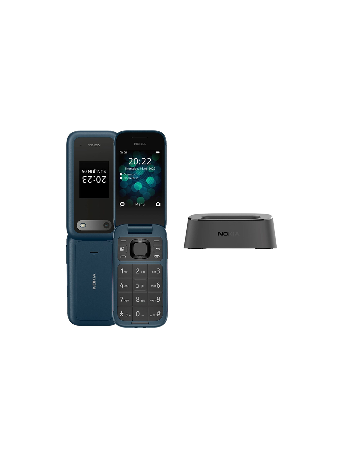 Telefon NOKIA 2660 4G DUAL SIM Niebieski