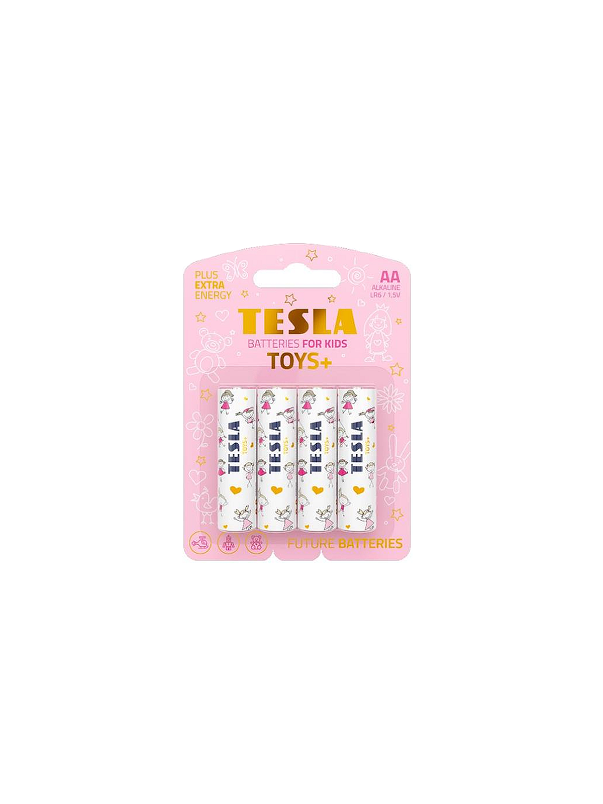 BATERIA TESLA AA TOYS+ GIRL [4 SZT.]