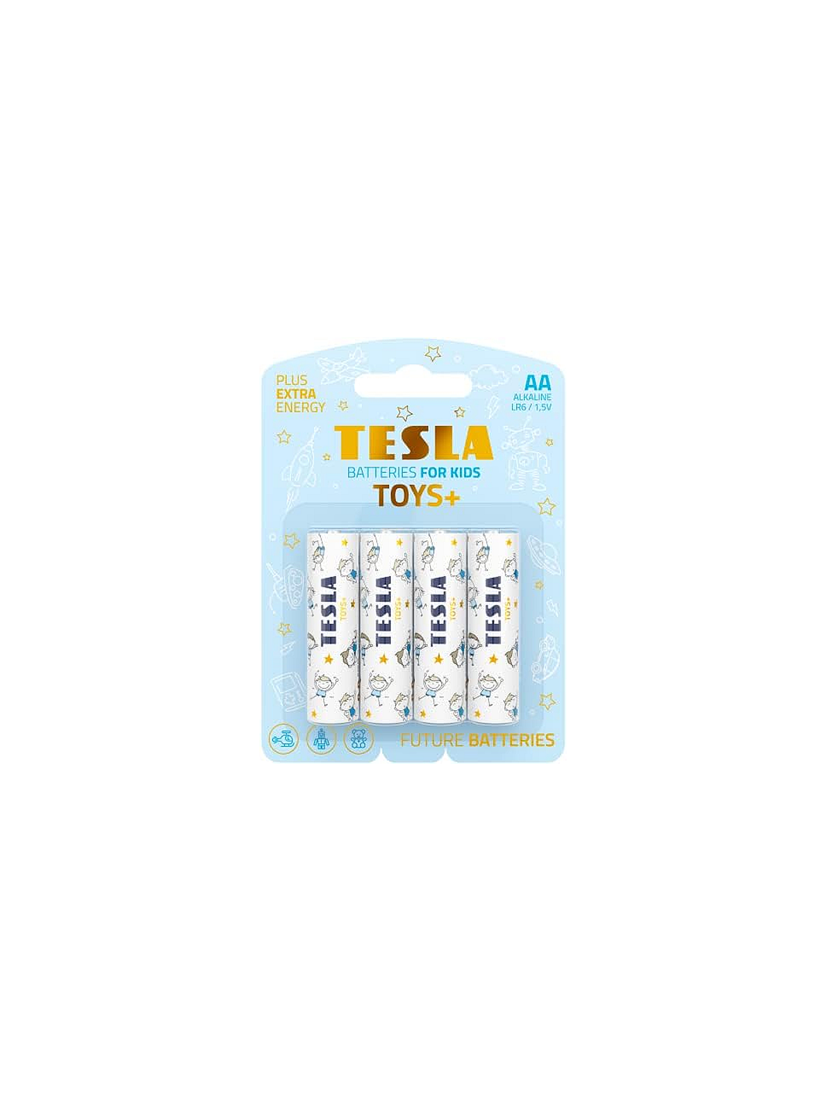 BATERIA TESLA AA TOYS+ BOY [4 SZT.]