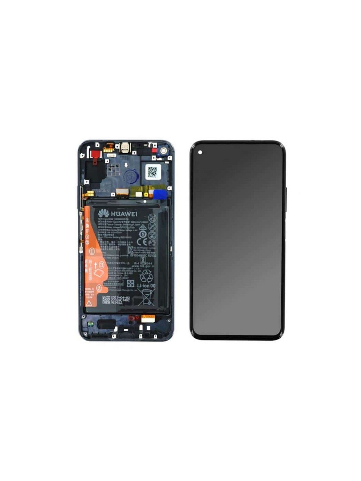 Yale-L21A MODUŁ PRZEDNI+LCD+TSP black 02352TMU HUAWEI Nova 5T