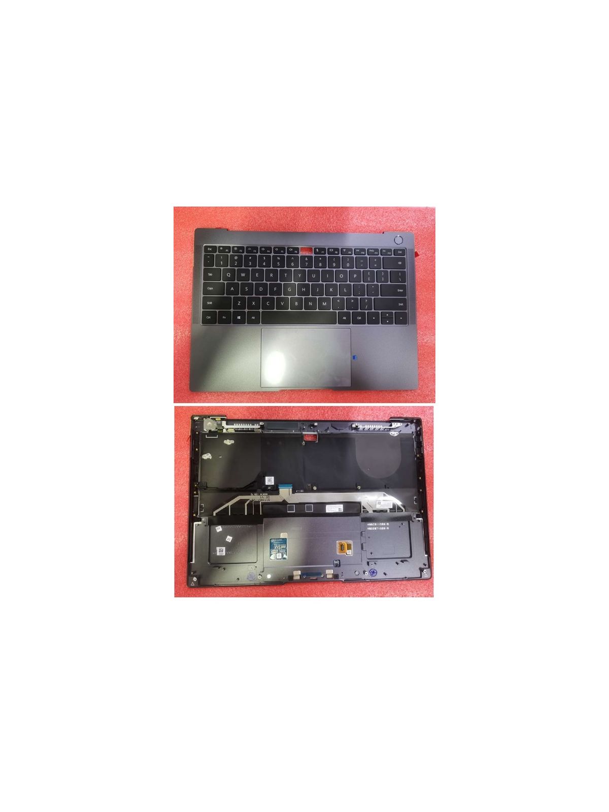 MachD-WFE9A OBUDOWA PRZEDNIA Z KLAWIATURĄ gray 02354DSB HUAWEI MateBook X Pro i7