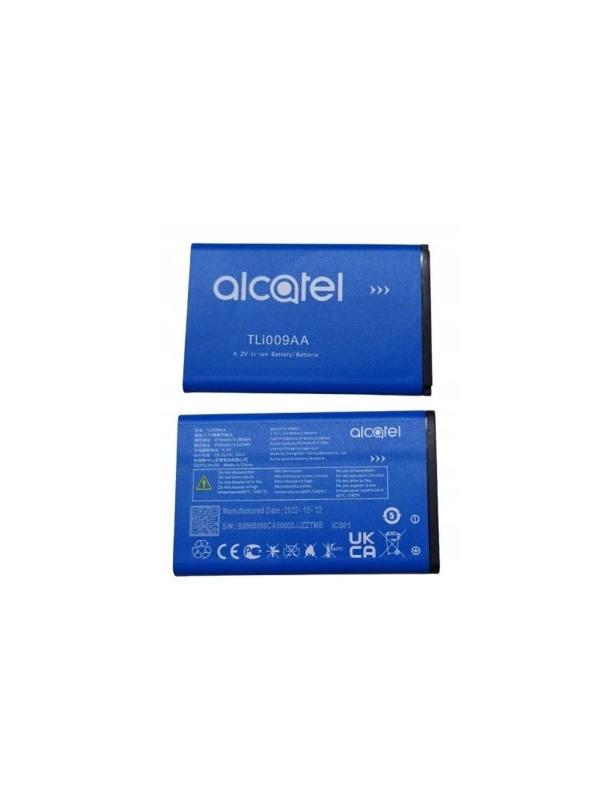 3025X BATERIA  CAB0950009CA TLi009AA ALCATEL